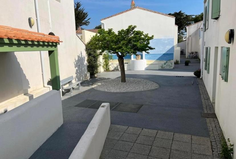 Maison Front De Mer La Flotte Esterno foto